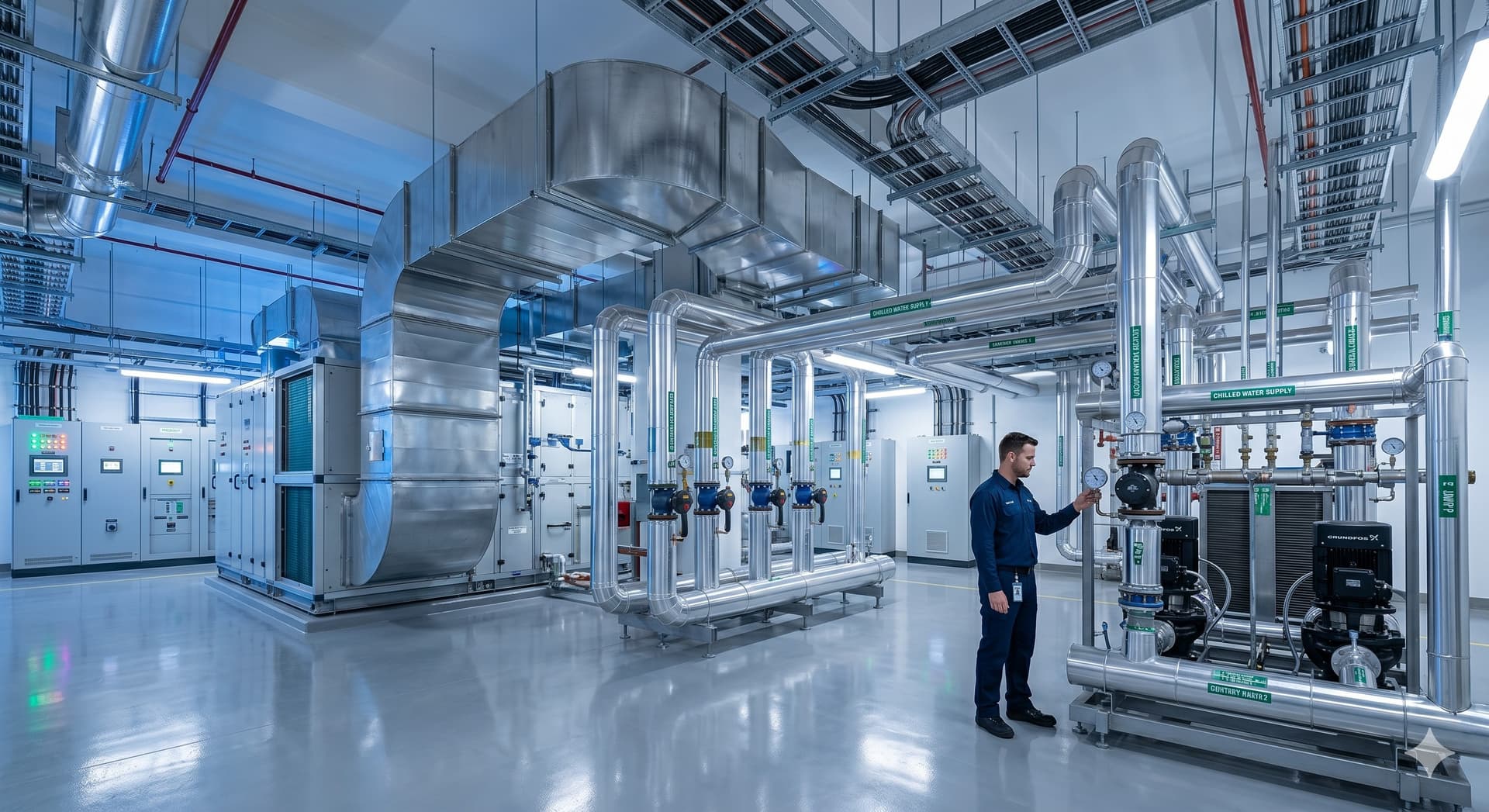Sanitary systems, ventilation and HVAC